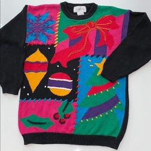 Vintage Santoria Christmas Sweater